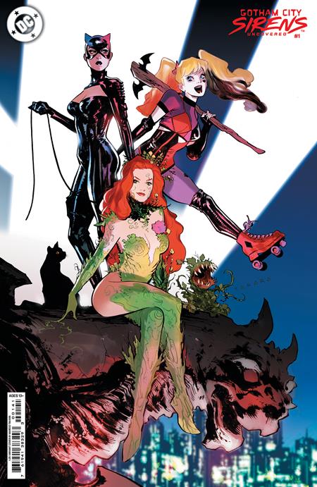 1:25 GOTHAM CITY SIRENS UNCOVERED #1 (ONE SHOT) CVR E INC 1:25 MARCIO TAKARA VAR  - Release Date:  12/11/24