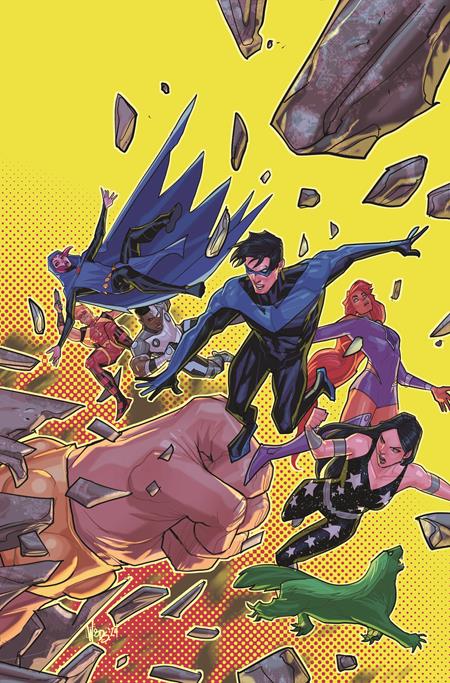 TITANS #18 CVR A PETE WOODS  - Release Date:  12/18/24