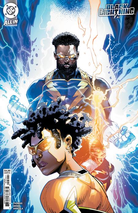 BLACK LIGHTNING #2 CVR B RYAN BENJAMIN CARD STOCK VAR  - Release Date:  12/11/24