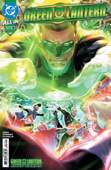 GREEN LANTERN #18 CVR A XERMANICO  - Release Date:  12/11/24