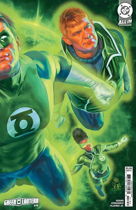 GREEN LANTERN #18 CVR C MARK SPEARS CONNECTING CARD STOCK VAR  - Release Date:  12/11/24