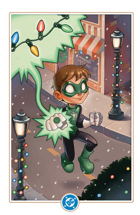 GREEN LANTERN #18 CVR D CHRISSIE ZULLOE DC WINTER WONDERLAND CARD STOCK VAR  - Release Date:  12/11/24