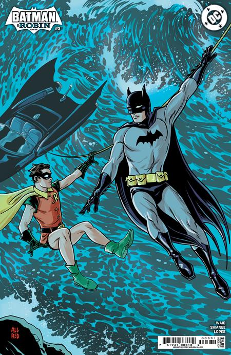 BATMAN AND ROBIN YEAR ONE #3 (OF 12) CVR C MICHAEL ALLRED CARD STOCK VAR  - Release Date:  12/18/24