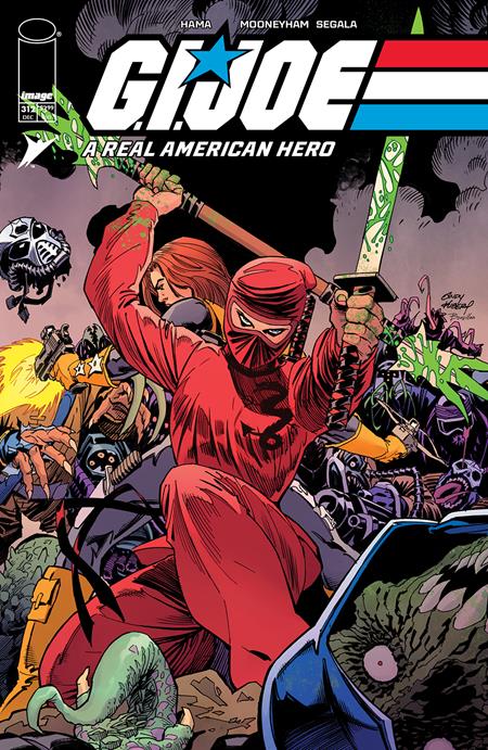 GI JOE A REAL AMERICAN HERO #312 CVR A ANDY KUBERT & TAMRA BONVILLAIN  - Release Date:  12/26/24