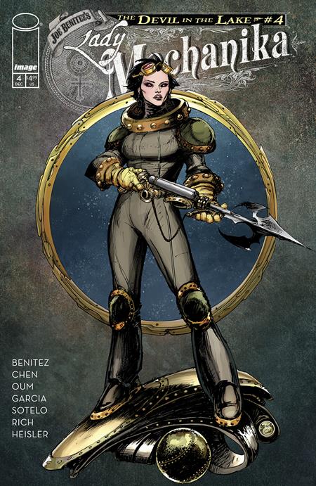 LADY MECHANIKA THE DEVIL IN THE LAKE #4 (OF 4) CVR A JOE BENITEZ  - Release Date:  12/11/24