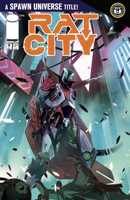 SPAWN RAT CITY #9 CVR A FEDERICO SABBATINI  - Release Date:  12/26/24