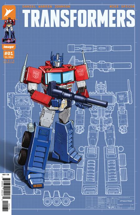 TRANSFORMERS #1 Tenth Printing Cvr G EJ Su Var  - Release Date:  12/18/24