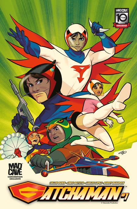 GATCHAMAN #1 MICHAEL CHO CONVENTION EXCLUSIVE VAR (NET)  - Release Date:  12/4/24