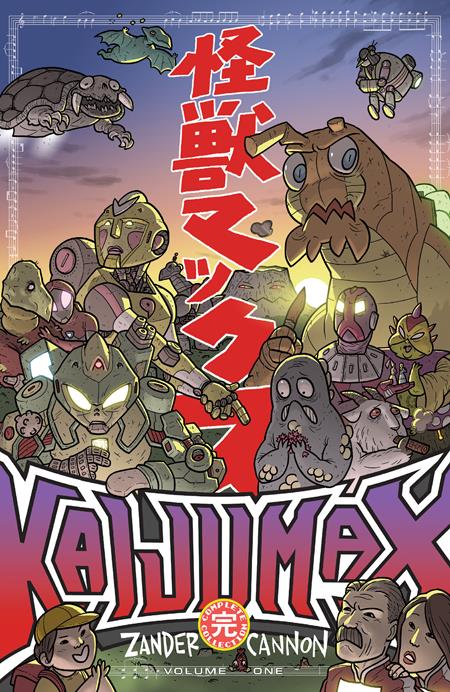 KAIJUMAX COMPLETE COLLECTION TP VOL 01 (MR)  - Release Date:  1/15/25