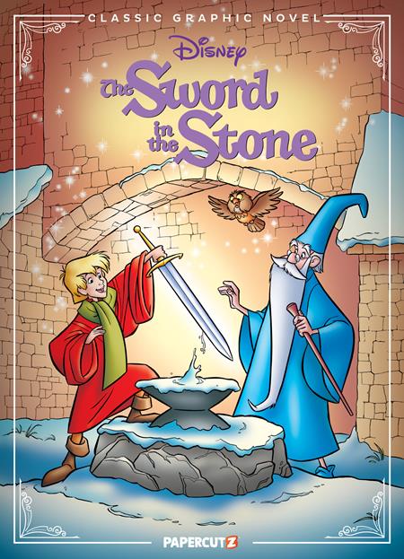 DISNEY CLASSIC GRAPHIC NOVEL SWORD IN THE STONE HC  - Release Date:  12/18/24