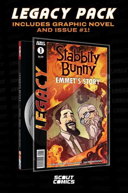 STABBITY BUNNY VOL 02 SCOUT LEGACY COLLECTORS PACK #1 AND COMPLETE TP (NONSTOP)  - Release Date:  12/11/24