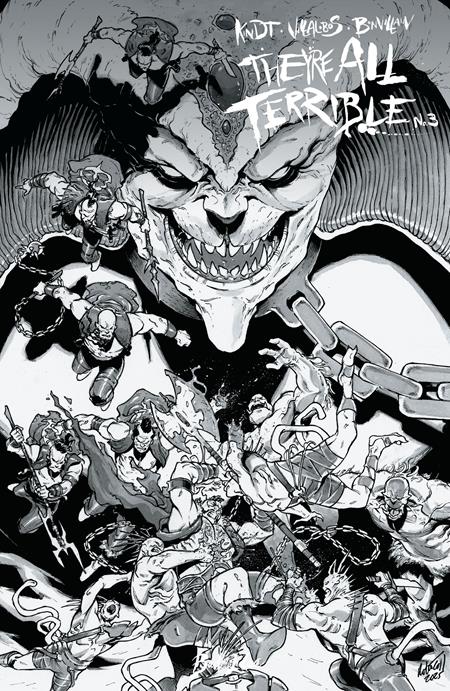 THEYRE ALL TERRIBLE #3 (OF 4) CVR B ROBERT GILL VAR ISBN: 85001727722900321 - Release Date: 12/3/25