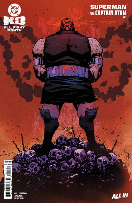 DC K.O. SUPERMAN VS CAPTAIN ATOM #1 (ONE SHOT) CVR D SANFORD GREENE CARD STOCK VAR ISBN: 76194139381000141 - Release Date: 12/3/25