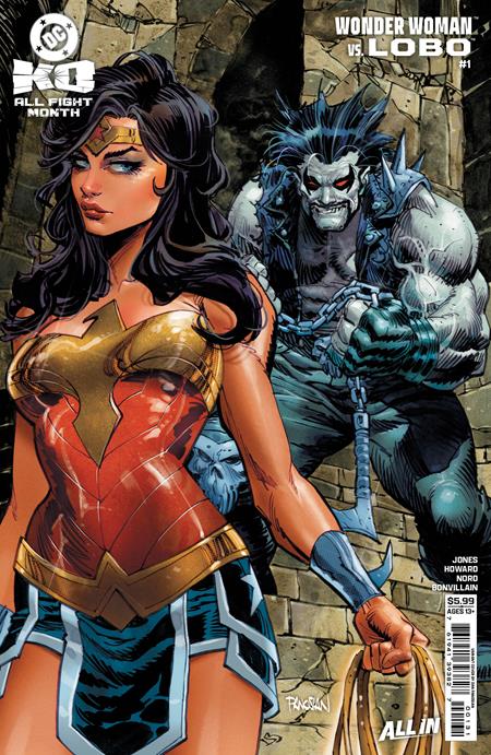 DC K.O. WONDER WOMAN VS LOBO #1 (ONE SHOT) CVR B DAN PANOSIAN CARD STOCK VAR ISBN: 76194139382700131 - Release Date: 12/10/25