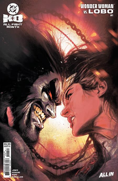 DC K.O. WONDER WOMAN VS LOBO #1 (ONE SHOT) CVR C JOELLE JONES CARD STOCK VAR ISBN: 76194139382700151 - Release Date: 12/10/25