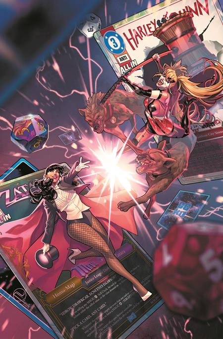 DC K.O. HARLEY QUINN VS ZATANNA #1 (ONE SHOT) CVR C JAMAL CAMPBELL CARD STOCK VAR ISBN: 76194139383400121 - Release Date: 12/17/25