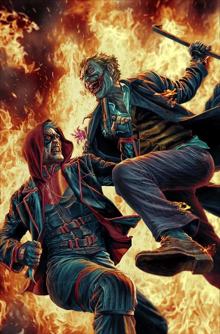 DC K.O. RED HOOD VS JOKER #1 (ONE SHOT) CVR C LEE BERMEJO CARD STOCK VAR ISBN: 76194139384100121 - Release Date: 12/24/25