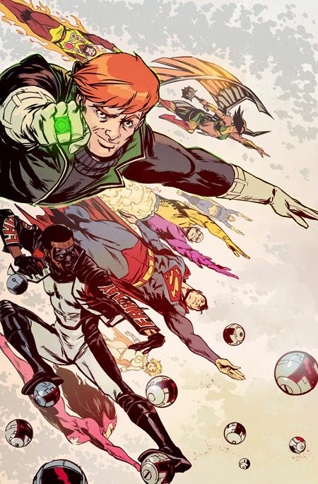 JUSTICE LEAGUE UNLIMITED #14 CVR B SANFORD GREENE CARD STOCK VAR (DC K.O.) ISBN: 76194138573001431 - Release Date: 12/24/25