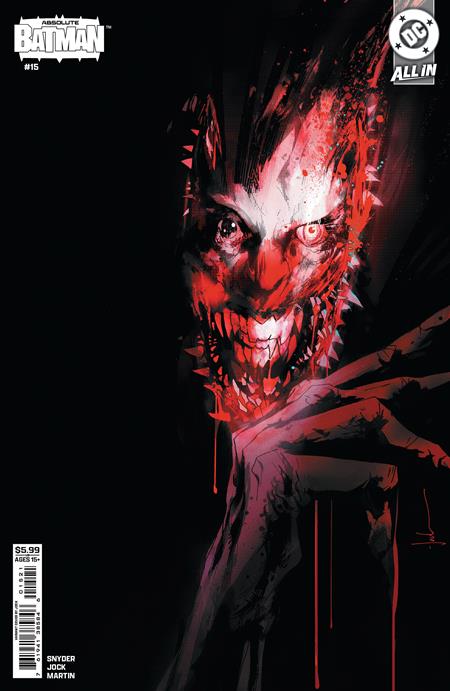 ABSOLUTE BATMAN #15 CVR B JOCK CARD STOCK VAR ISBN: 76194138584601521 - Release Date: 12/10/25
