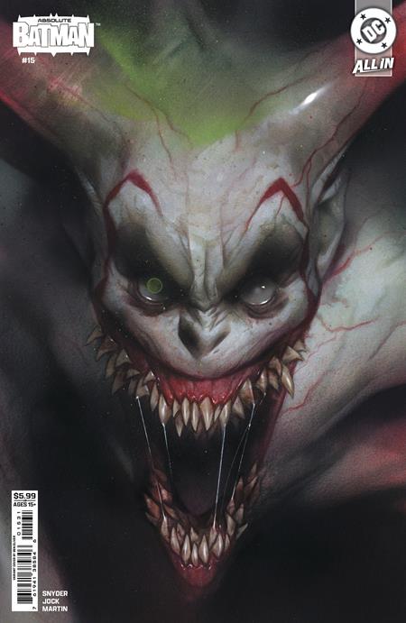 ABSOLUTE BATMAN #15 CVR C BEN OLIVER CARD STOCK VAR ISBN: 76194138584601531 - Release Date: 12/10/25