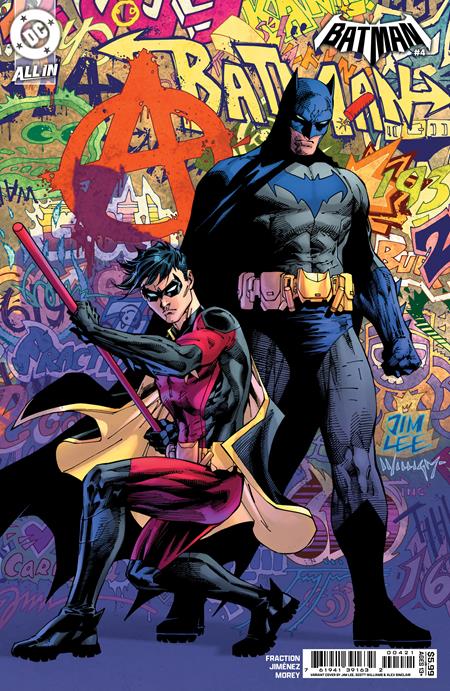BATMAN #4 CVR B JIM LEE CARD STOCK VAR ISBN: 76194139163200421 - Release Date: 12/3/25