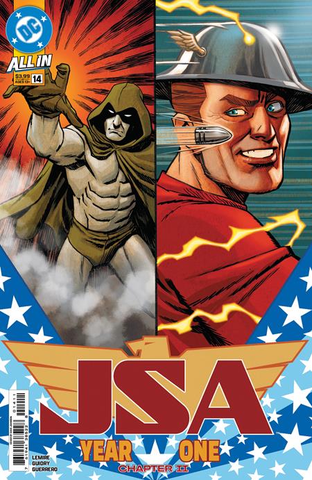JSA #14 CVR A DAVE JOHNSON ISBN: 76194138522801411 - Release Date: 12/3/25