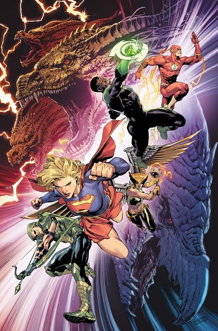 JUSTICE LEAGUE VS GODZILLA VS KONG 2 #6 (OF 7) CVR B CARLO PAGULAYAN CARD STOCK VAR ISBN: 76194138628700621 - Release Date: 12/24/25
