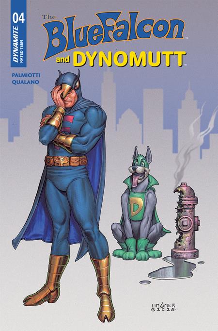 BLUE FALCON & DYNOMUTT #4 CVR C JOSEPH MICHAEL LINSNER VAR ISBN: 72513035910004031 - Release Date: 12/3/25