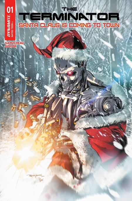 TERMINATOR SANTA CLAUS IS COMING TO TOWN #1 (ONE SHOT) CVR C REESE HANNIGAN VAR ISBN: 72513036198101031 - Release Date: 12/3/25