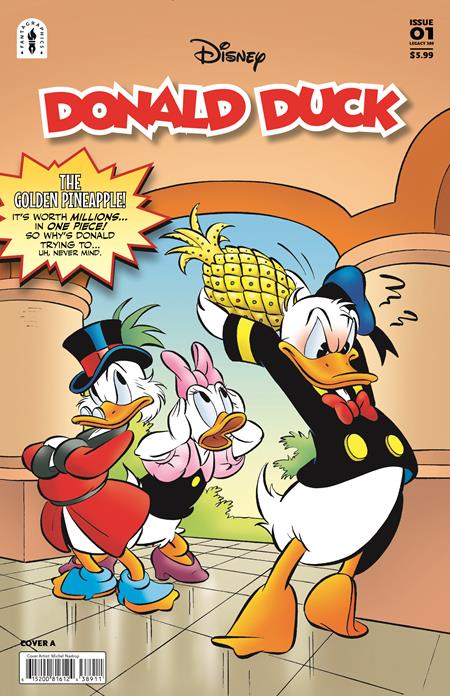DONALD DUCK LEGACY #389 THE GOLDEN PINEAPPLE CVR A MICHEL NADORP ISBN: 61520081612438911 - Release Date: 12/10/25