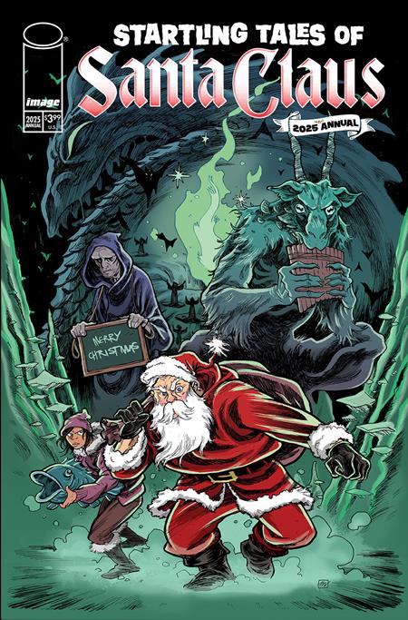 STARTLING TALES OF SANTA CLAUS 2025 ANNUAL (ONE SHOT) CVR A MARK LASZLO ISBN: 70985304539700111 - Release Date: 12/3/25