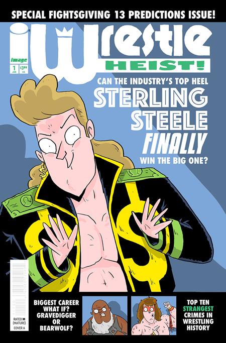 WRESTLE HEIST #1 (OF 5) CVR A KYLE STARKS ISBN: 70985304495600111 - Release Date: 12/17/25