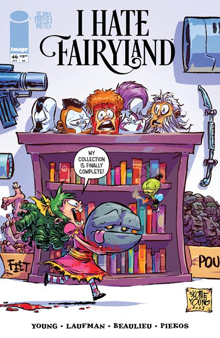 I HATE FAIRYLAND #46 CVR D SKOTTIE YOUNG YOUNGBLOOD TEAM UP VAR (MR) ISBN: 70985301979404641 - Release Date: 12/10/25