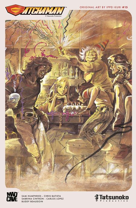 GATCHAMAN #15 CVR B IPPEI KURI VAR ISBN: 60194704601601521 - Release Date: 12/24/25