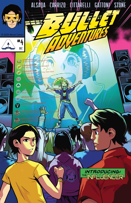 BULLET ADVENTURES #4 CVR A NICOLAS CARRIZO FRANCESCA CITTARELLI ISBN: 99031259330000411 - Release Date: 12/10/25