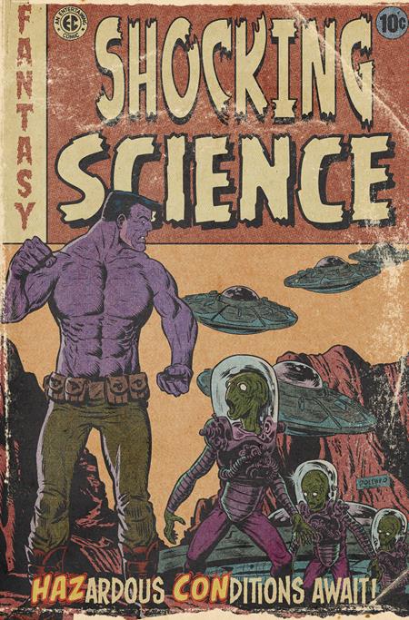 HAZCON #2 (OF 5) CVR B NIK POLIWKO KENNEY MESNARD EC MONSTER HOMAGE VAR Limited to 1000 Allocations May Occur ISBN: 79358875002200221 - Release Date: 12/10/25