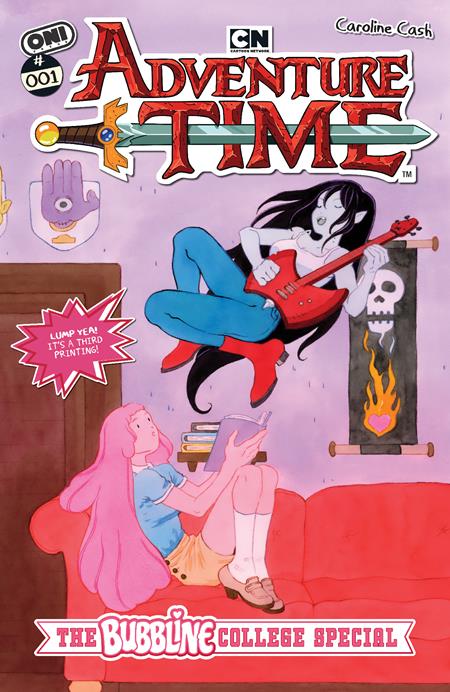 ADVENTURE TIME (2025) THE BUBBLINE COLLEGE SPECIAL # 1 (ONE SHOT) 3RD PTG Allocations May Occur ISBN: 64985600877000113 - Release Date: 12/3/25