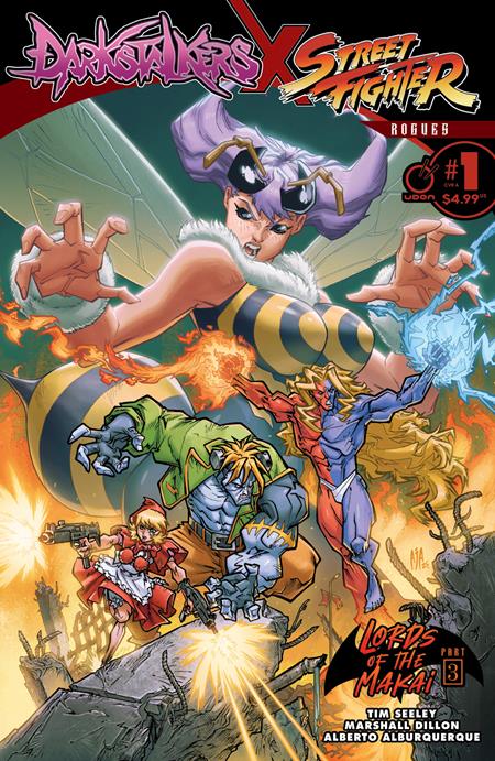 DARKSTALKERS X STREET FIGHTER ROGUES #1 (ONE SHOT) CVR A ALBERTO ALBURQUERQUE ISBN: 85534800158100111 - Release Date: 12/31/25
