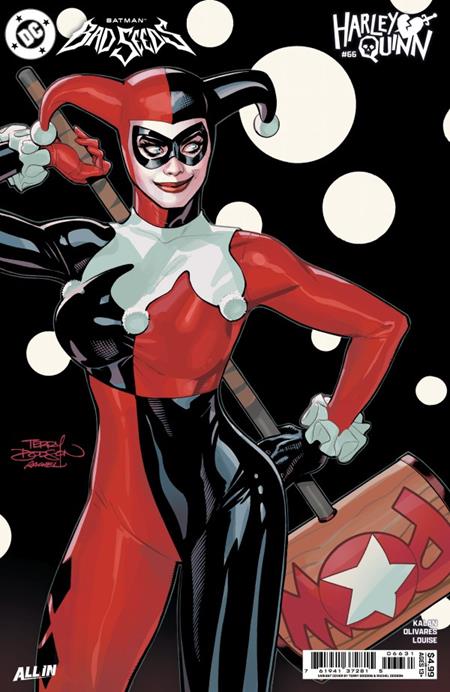 DF HARLEY QUINN #66 VARIANT SIGNED BY TERRY & RACHEL DODSON ISBN: 725130370457 - FOC DATE: 11/1/26  - Release Date: 1/6/27