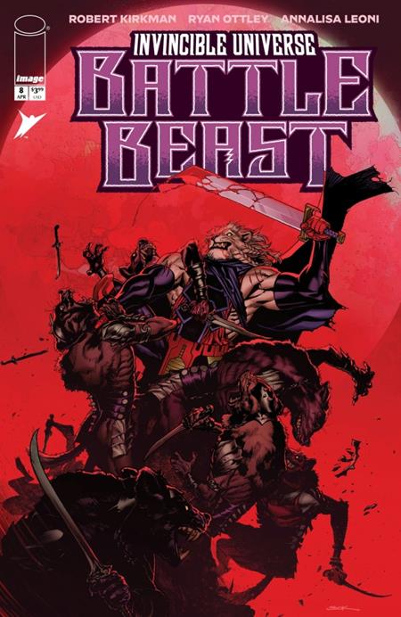 DF INVINCIBLE UNIVERSE BATTLE BEAST #8 VARIANT SIGNED BY RYAN SOOK ISBN: 725130370525 - FOC DATE: 11/1/26  - Release Date: 1/6/27