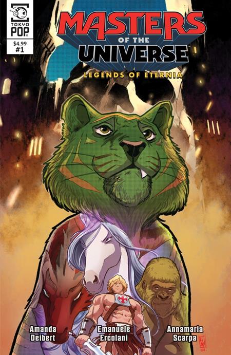 DF MASTERS OF THE UNIVERSE LEGENDS OF ETERNIA #1 SIGNED BY AMANDA DEIBERT ISBN: 725130370549 - FOC DATE: 11/1/26  - Release Date: 1/6/27
