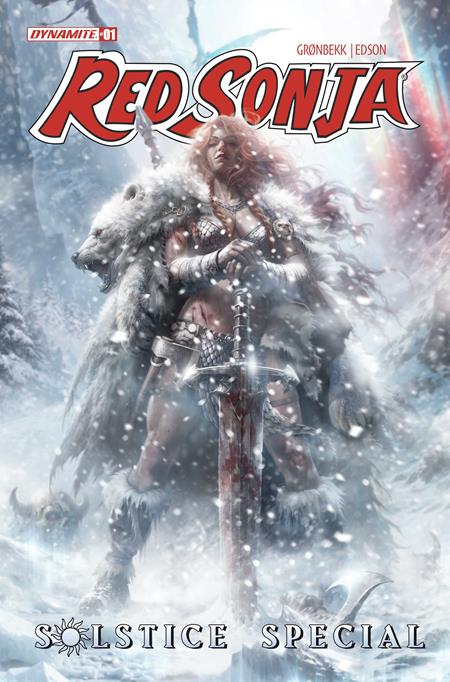 RED SONJA SOLSTICE SPECIAL #1 (ONE SHOT) CVR A FRANCESCO MATTINA ISBN: 72513037022801011 - FOC DATE: 11/22/26  - Release Date: 12/23/26