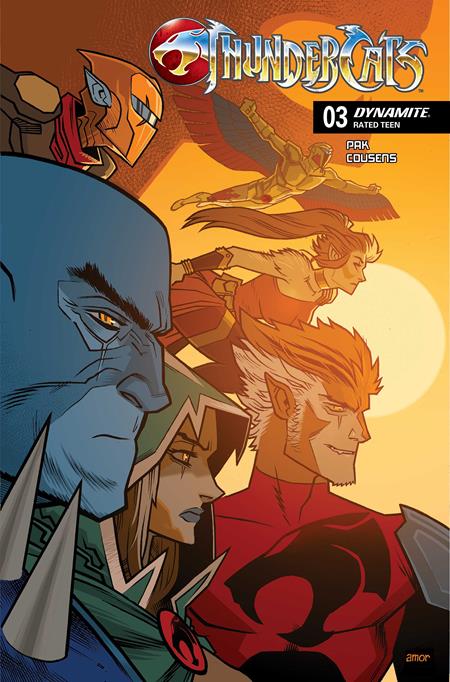 THUNDERCATS (2026) #3 CVR A JOHN AMOR ISBN: 72513036767903011 - FOC DATE: 11/8/26  - Release Date: 12/2/26