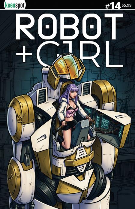 ROBOT + GIRL #14 CVR A MIKE WHITE SITTING PRETTY ISBN: 70712974110301411 - FOC DATE: 11/1/26  - Release Date: 12/23/26