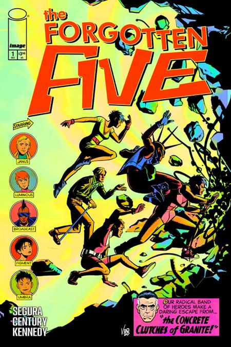FORGOTTEN FIVE #1 CVR A NICKOLEJ VILLIGER ISBN: 70985304966100111 - FOC DATE: 11/15/26  - Release Date: 12/16/26