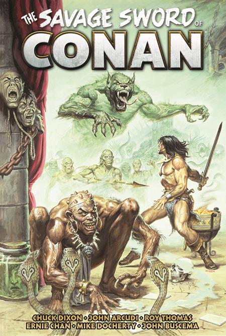 SAVAGE SWORD OF CONAN THE ORIGINAL COMICS OMNIBUS HC VOL 13 DIRECT MARKET EDITION EARL NOREM CVR (MR) ISBN: 978178774502559000 - FOC DATE: 11/15/26  - Release Date: 12/9/26