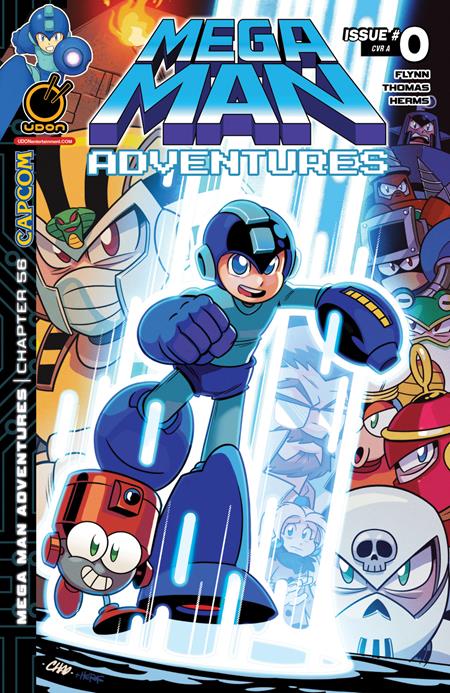 MEGA MAN ADVENTURES #0 (ONE SHOT) CVR A CHAD THOMAS ISBN: 85534800174100011 - FOC DATE: 11/1/26  - Release Date: 12/9/26