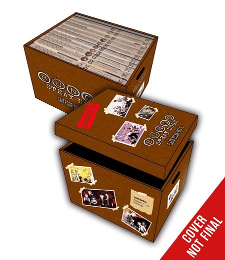 BUNGO STRAY DOGS CASE FILES BSD 01 - 10 BOX SET ISBN: 979885544755213000 - FOC DATE: 11/1/26  - Release Date: 12/16/26