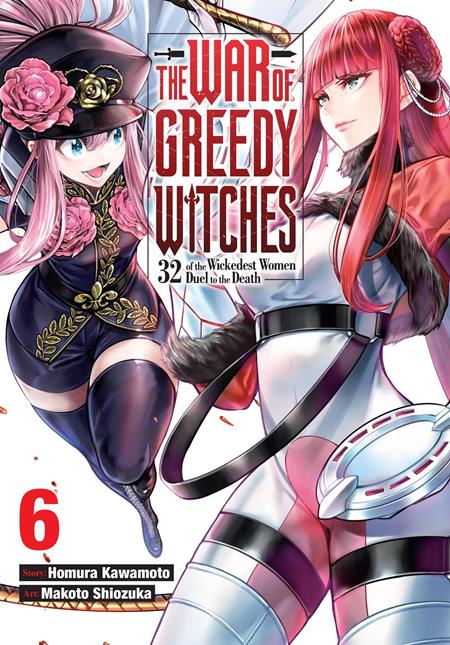 WAR OF GREEDY WITCHES TP VOL 06 ISBN: 979885540150951500 - FOC DATE: 11/1/26  - Release Date: 12/16/26