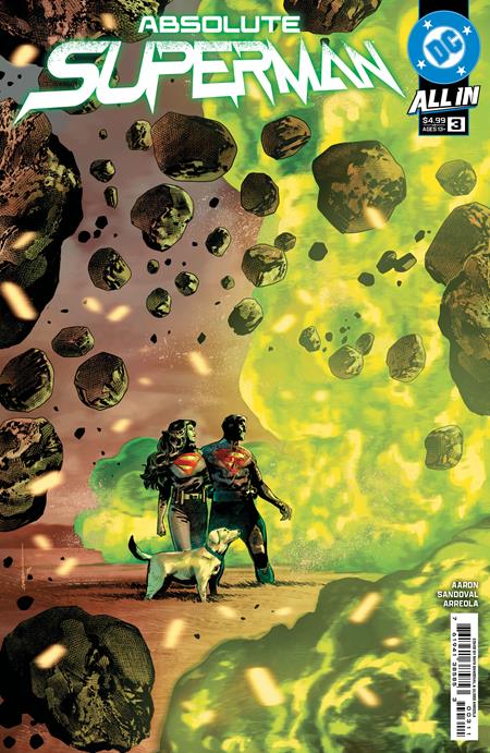 ABSOLUTE SUPERMAN #3 CVR A RAFA SANDOVAL  - Release Date:  1/1/25